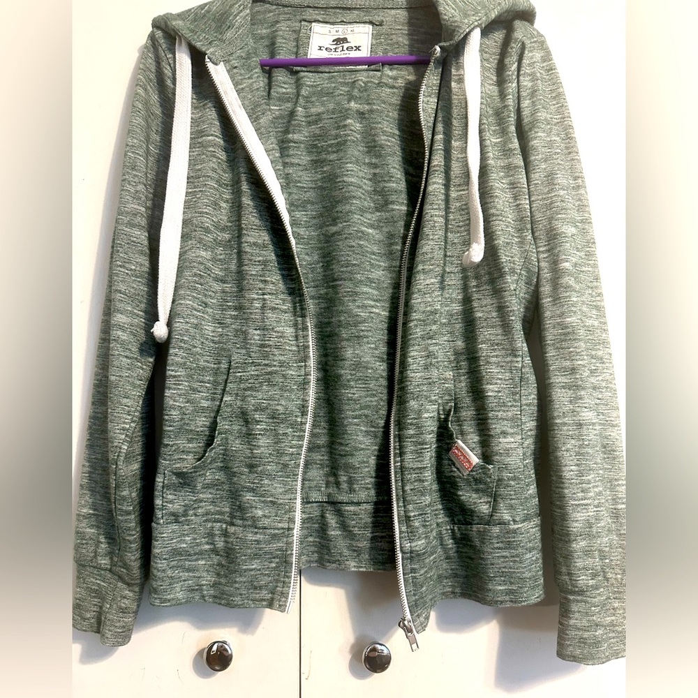 Women’s green jacket